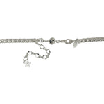 Divine Luxury Box Chain Magnetic Closure 30" Necklace (Sterling Silvertone)