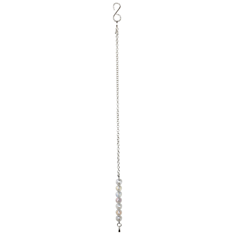 Open Ring Charm Shimmer Converter (Sterling Silvertone)