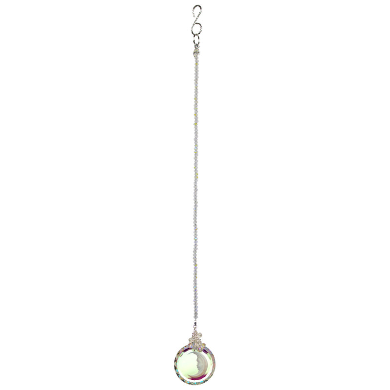 Crystal Moon Child Shadow 16" Shimmer (Sterling Silvertone)