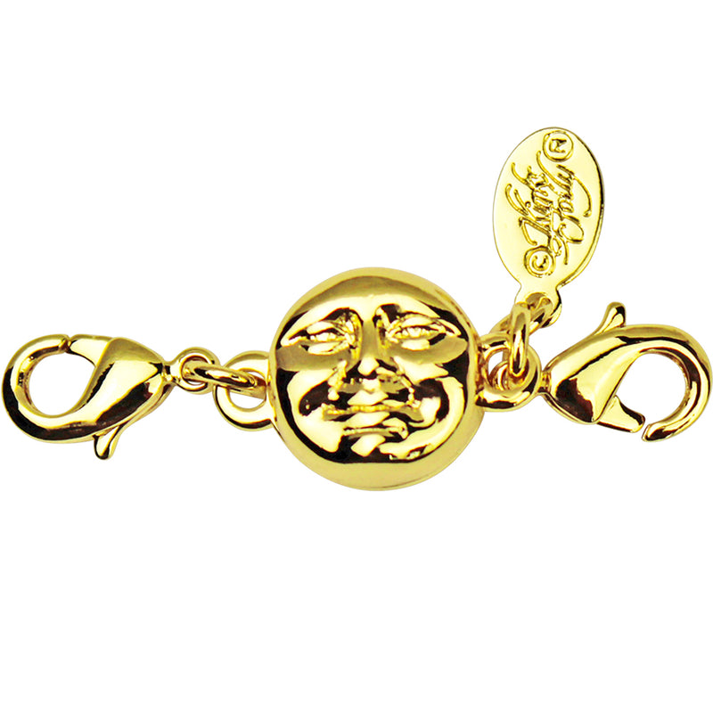 Seaview Moon Double Claw Magnetic Closure (Goldtone)