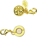 Seaview Moon Double Claw Magnetic Closure (Goldtone)