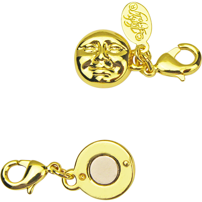 Seaview Moon Double Claw Magnetic Closure (Goldtone)