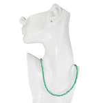 Shimmer Bead 18" Necklace (Sterling Silvertone/Mermaid Azure)