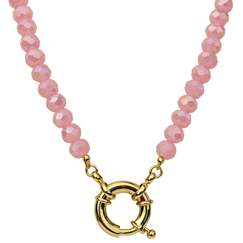 loves jewelry 30cm ストラップ Crystalized 8mm Beaded Sailor Clasp Charm 18