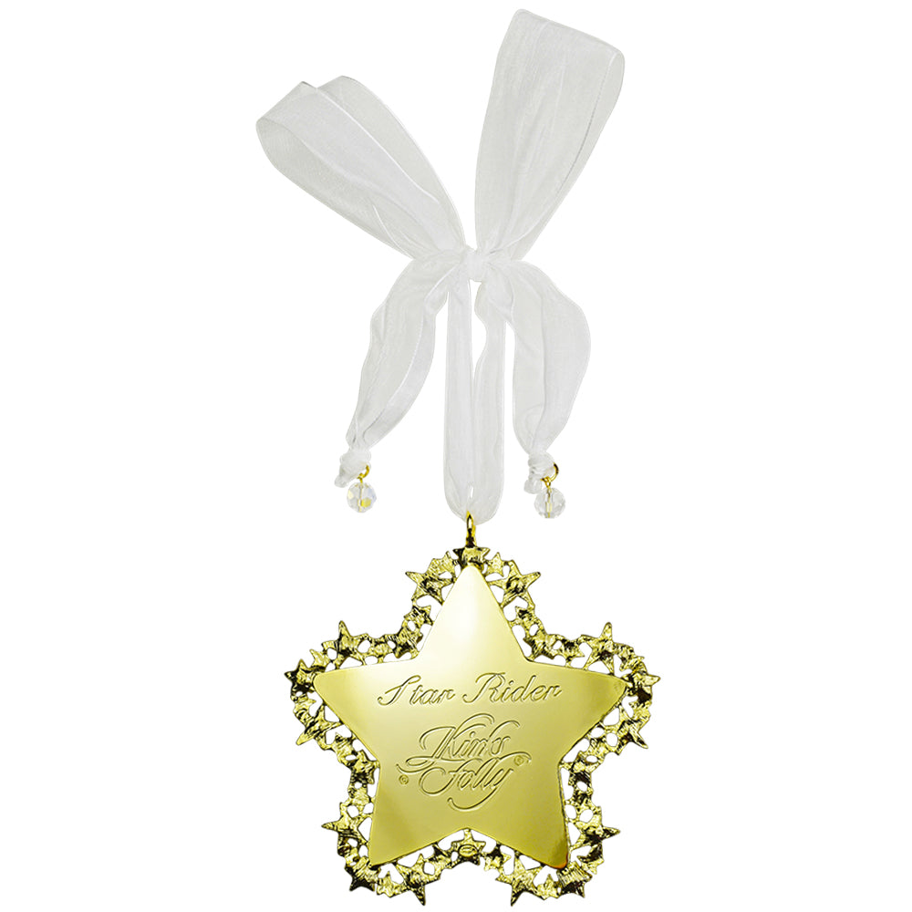 Goddess Star Rider Goddess Seaview Star Rider Ornament (Goldtone) – Kirks Folly