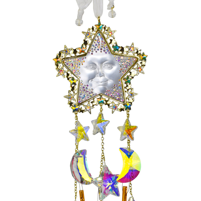 Goddess Star Rider Goddess Seaview Star Rider Wind Chime (Goldtone) – Kirks Folly