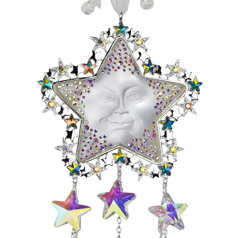 Goddess Star Rider Goddess Seaview Star Rider Wind Chime (Sterling Silvertone) – Kirks Folly