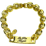 Believe In The Magic Crystal Bracelet (Goldtone)
