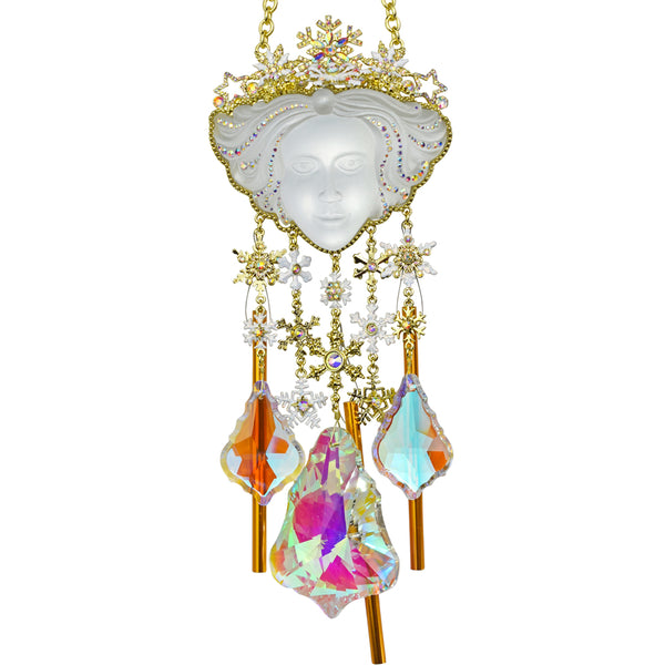 Dream Queen Crystal Wonder Wind Chime (Goldtone) – Kirks Folly