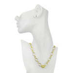 Diva Oval Link Magnetic Interchangeable Necklace (Goldtone)