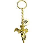 God's Got This Cupid Key Chain (Goldtone)