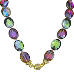 Empress Petite Oval Magnetic Interchangeable Necklace (Goldtone)