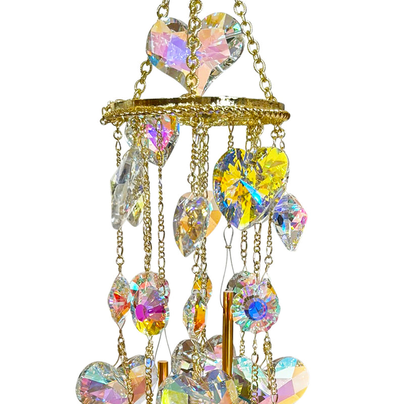 Baby Bliss Forever Loved Wind Chime (Goldtone)