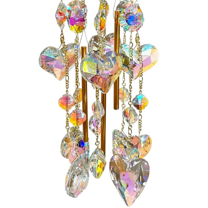 Baby Bliss Forever Loved Wind Chime (Goldtone)