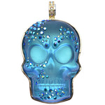 Mystic Crystal Skull Magnetic Enhancer (Goldtone/Mystic Blue Sphinx)