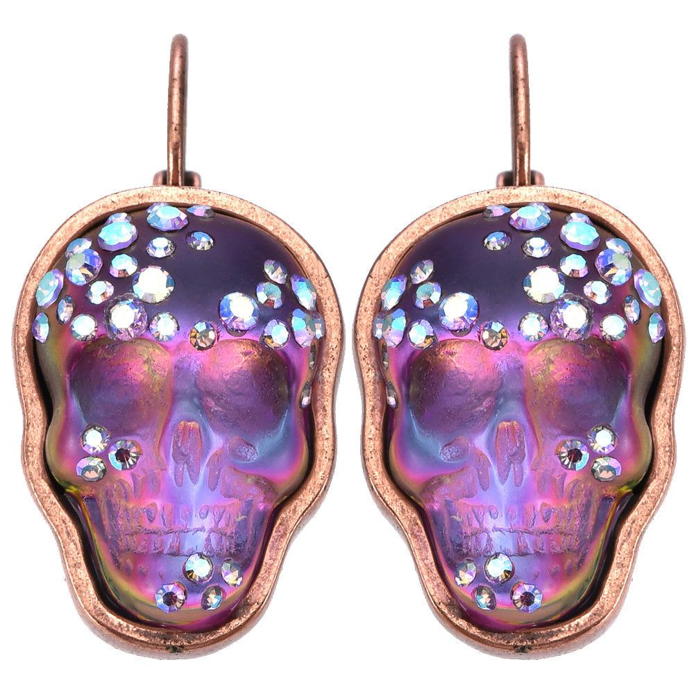 Crystal Skull Light Earrings store