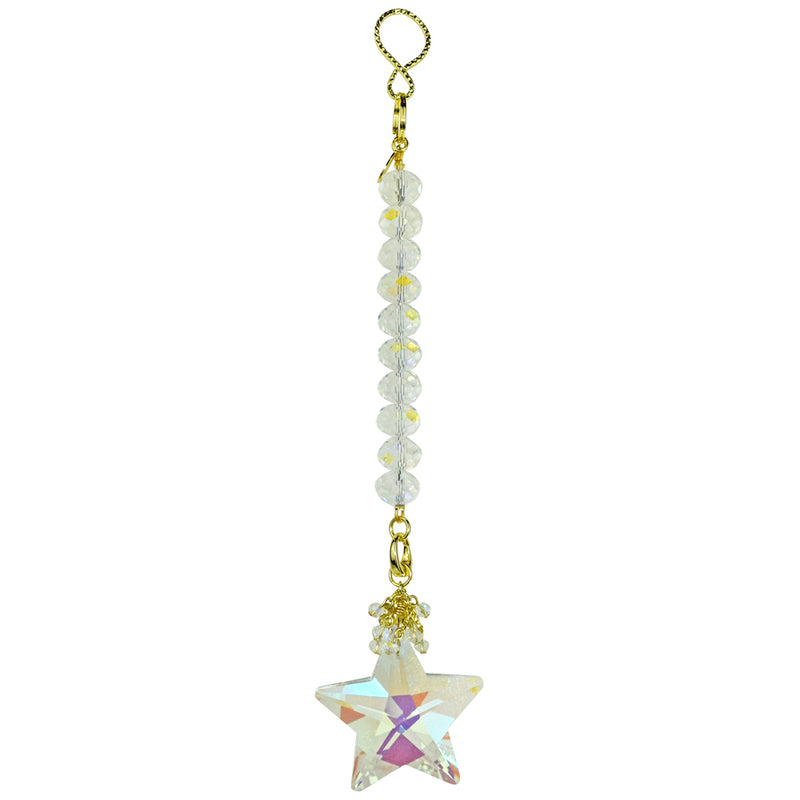 Star Shine Open Ring Charm Shimmer (Goldtone)