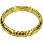 Omega Cobra Stretch Bracelet Set of 2 (Goldtone)