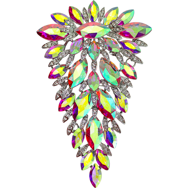 Wizard's Super Nova Double Pin (Sterling Silvertone)
