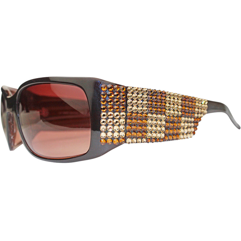 Check Mate Crystal Sunglasses