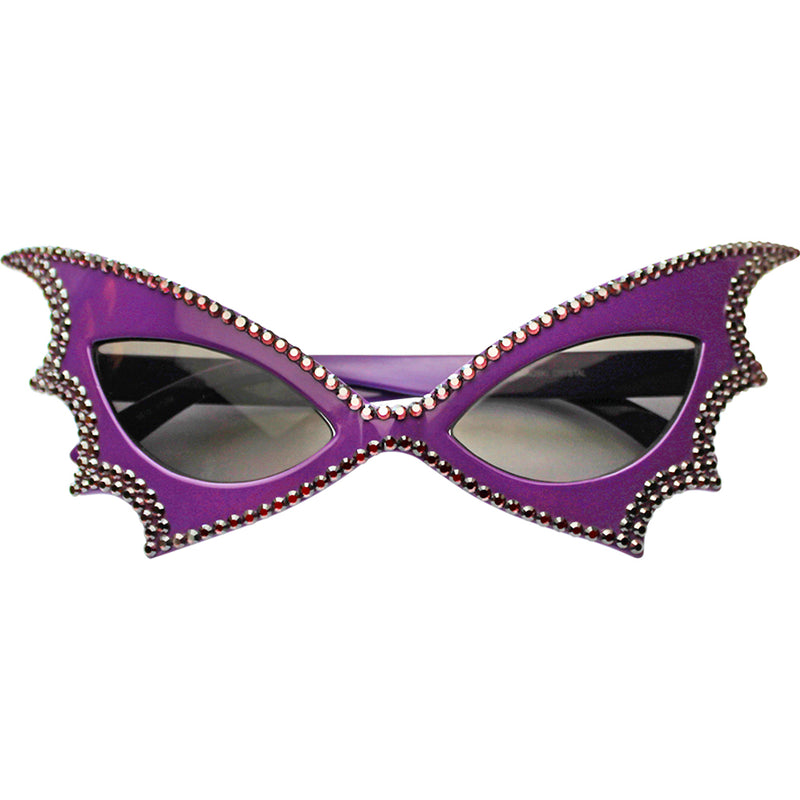 Party Princess Bat Wing Sunglasses (Purple)