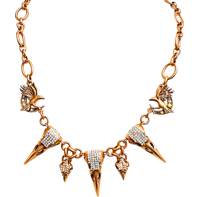 "One Of A Kind" Raven's Spell Necklace (Copper Ox)
