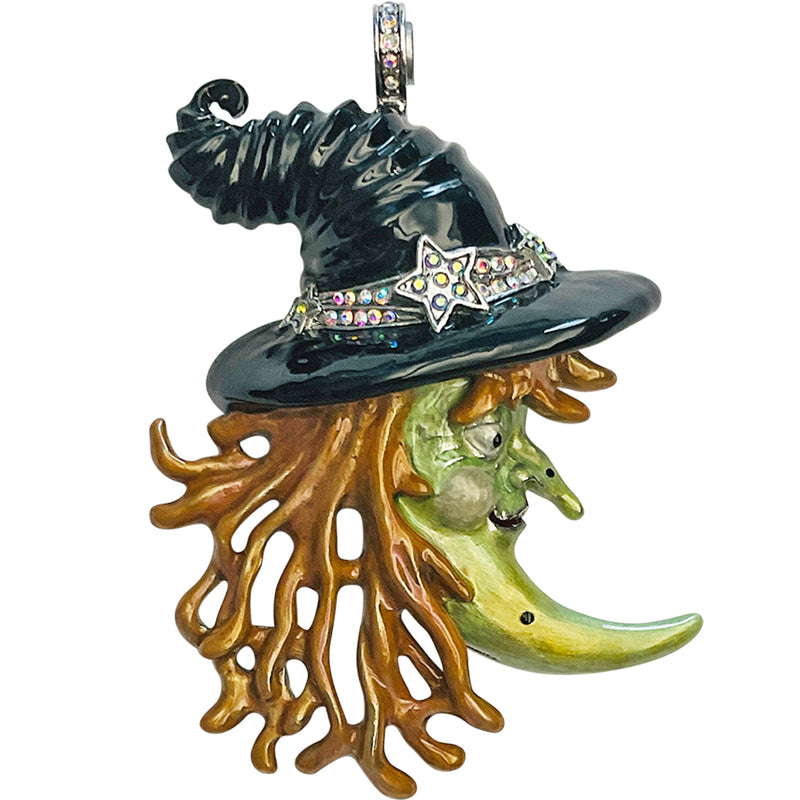 Witchy Poo Moon Magnetic Enhancer (Silvertone)