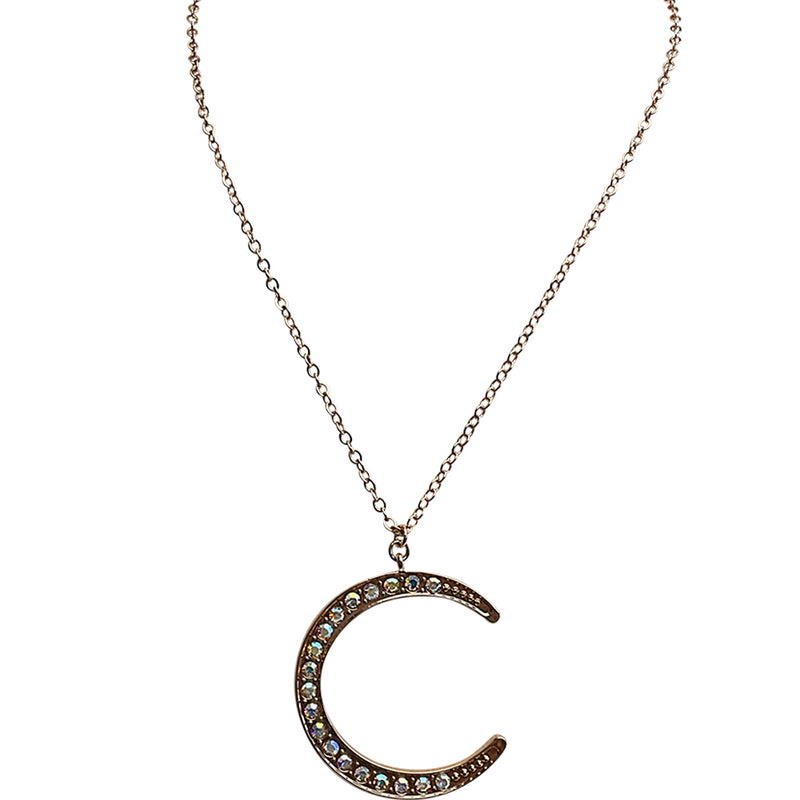 "One Of A Kind" Crescent Moon Dream Necklace (Copper Ox)