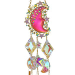 Empress Seaview Moon Starshine Wind Chime (Goldtone)