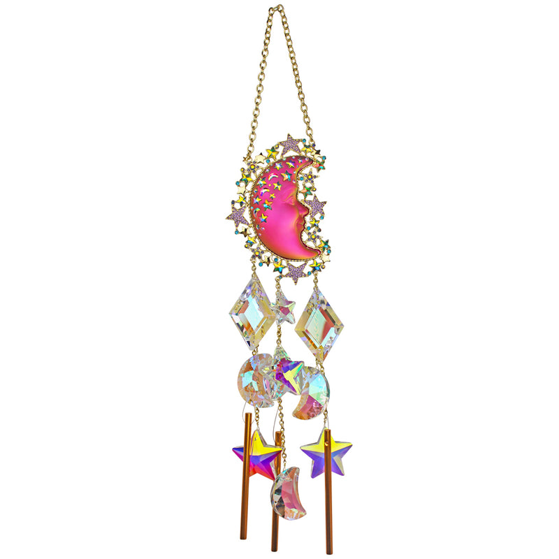 Empress Seaview Moon Starshine Wind Chime (Goldtone)