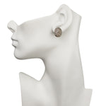 Twilight Mist Diamond Oval Earrings