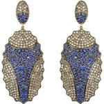 The Queens Sapphire and Diamond Earrings