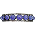 Tanzania Diamond and Tanzanite Eternity Bangle Bracelet
