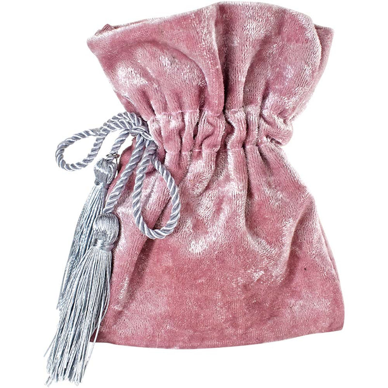 Divine Velvet Follydust Pouch (Dusty Rose)