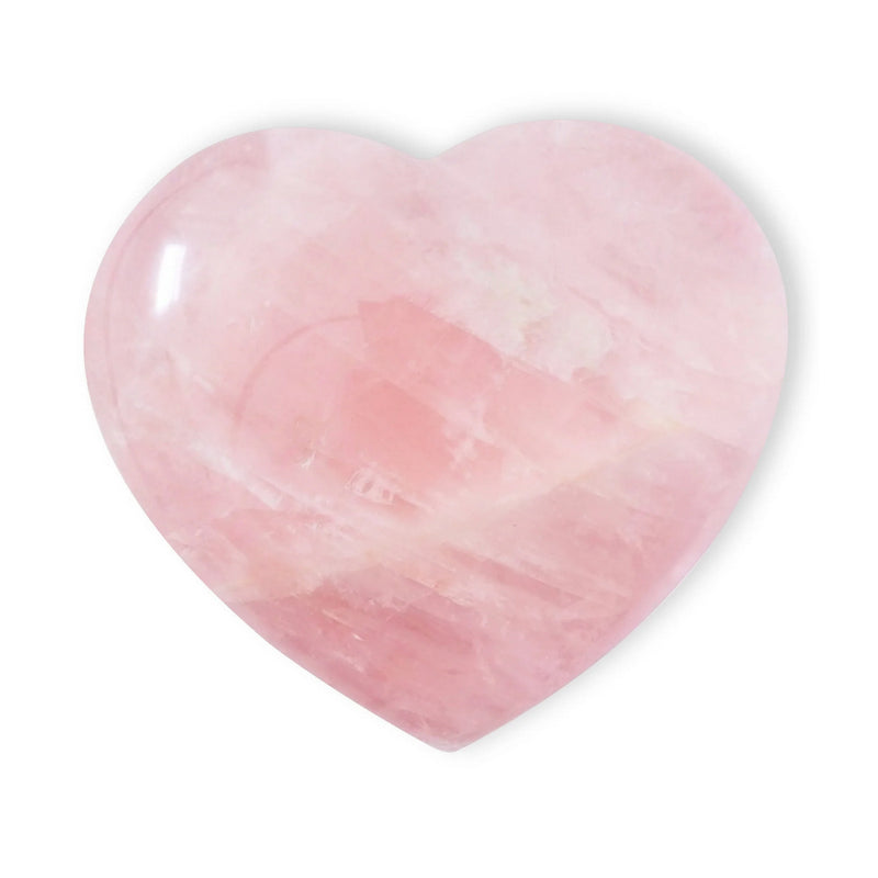 Unconditional Love Rose Quartz Polished Heart