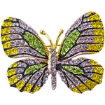 Brilliant Butterly Pin (Goldtone/Multi)