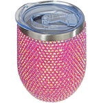 Crystal Princess 12oz Tumbler (Pixie Pink AB)