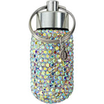 Fairyland Crystal Follydust Oval Bottle Keychain Charm (Silvertone/Crystal AB)