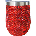 Crystal Princess 12oz Tumbler (Ruby Red)