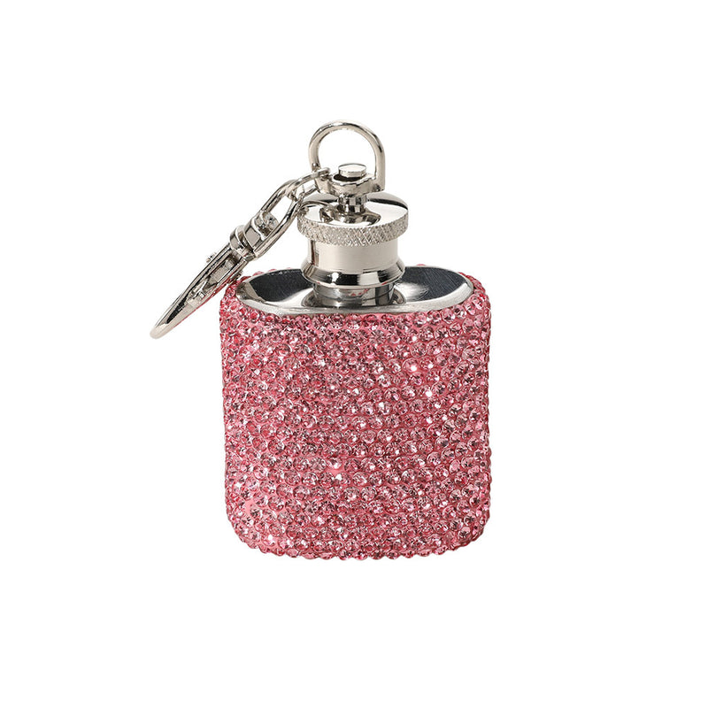 Fairyland Crystallized Stainless Steel 1oz Mini Flash Keychain Charmer (Pixie Pink)