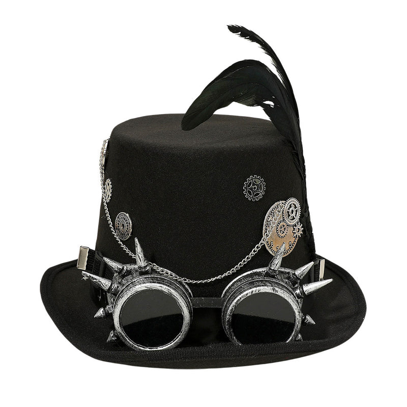 Steampunk Top Hat (Black)