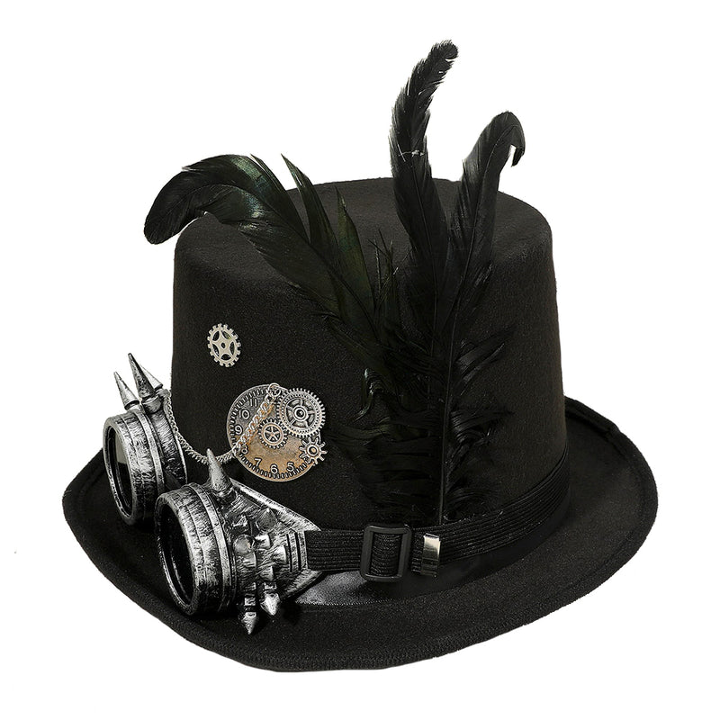 Steampunk Top Hat (Black)