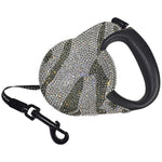 Crystal Bling Retractable Dog Leash
