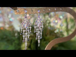 Dancing Starlight Earrings (Sterling Silvertone)