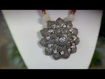 The Queens Ruby and Pearl Fleurette Necklace