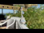 Starlight Spell Caster Open Ring Charm (Sterling Silvertone)