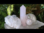Pink Dream 6pc Crystal Quartz Gemstone Memory Altar
