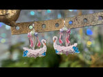 Ship Of Dreams Leverback Earrings (Sterling Silvertone)