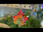 Festival Of Fall Open Ring Charm (Sterling Silvertone)