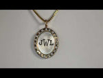 Heather B. Moore Monogram Oval Charm
